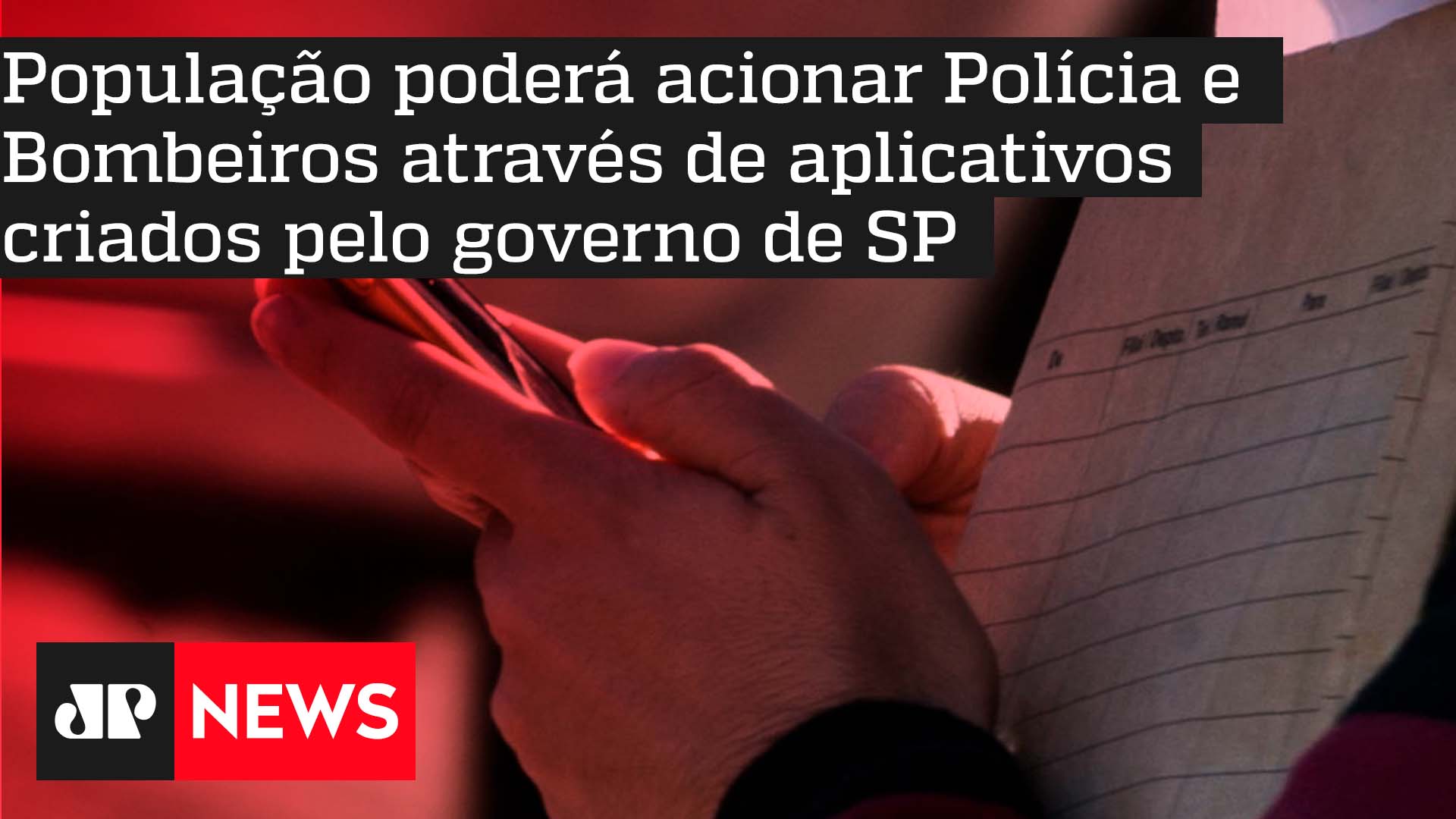 População poderá acionar Polícia e Bombeiros através de aplicativos